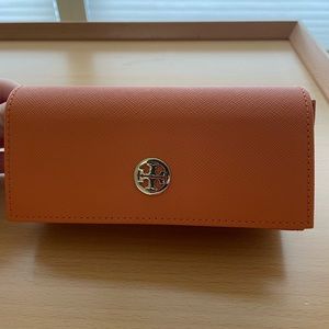 Tory Burch Orange Sunglasses Case